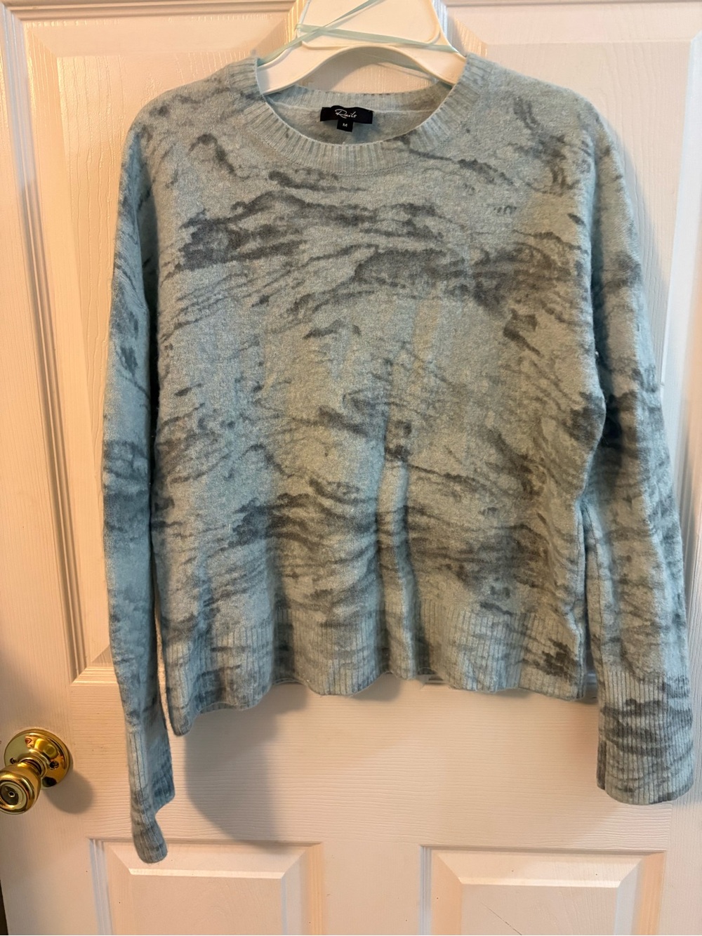 Rails Minted Marble Virgo wool/cashmere sweater